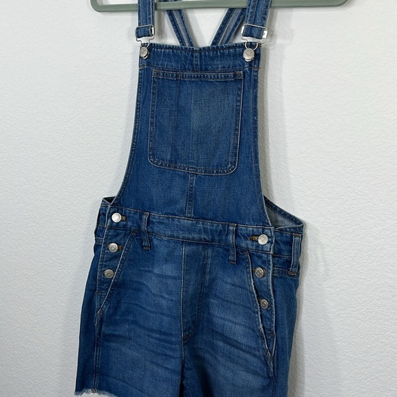 Madewell Adirondack Short‎ Overalls in Denville Wash size XS - Picture 3 of 11
